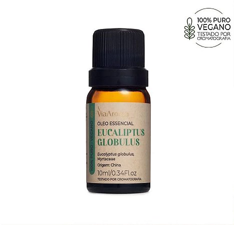 Óleo Essencial Eucaliptus Globulus Via Aroma - 10ml