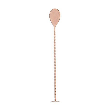 Colher Bailarina de Aço Inox Tress Rosé 26cm