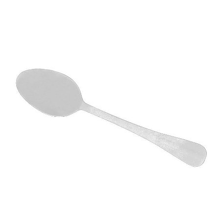 Conjunto 6 Colheres para Mesa de Aço Inox Positano Preto 18cm