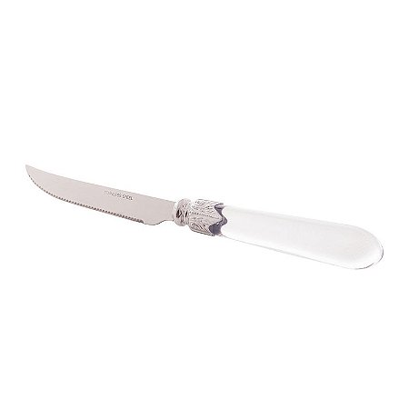 Conjunto 6 Facas de Churrasco de Aço Inox com Cabo Plástico Destiny 23cm