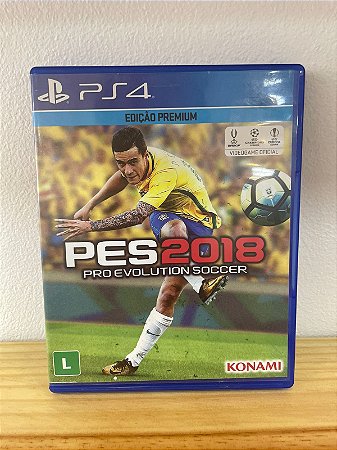 Pro Evolution Soccer 2018 Pes 18 Ps4 Mídia Física Semi Novo