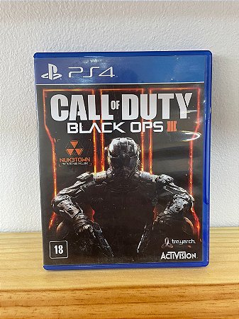 Call of Duty Black Ops 3 Ps4 Mídia Física Semi Novo