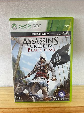 Assassin's Creed Black Flag Xbox 360 Mídia Fisica Semi Novo