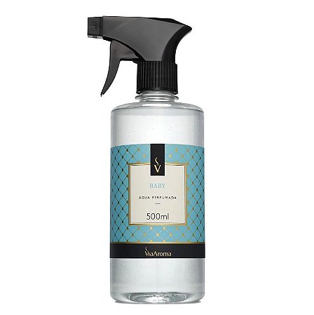 Agua Perfumada Via Aroma 500ml Baby Clássica