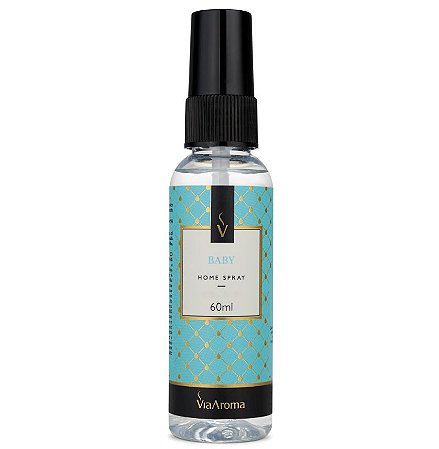 Home Spray 60ml Via Aroma Clássica Baby
