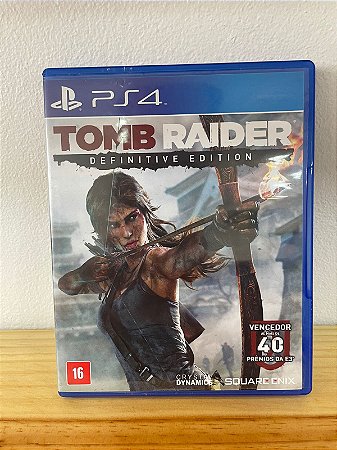 Tomb Raider Definitive Edition Ps4 Mídia Física Semi Novo