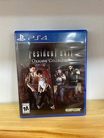 Resident Evil Orgins Collection Ps4 Mídia Fisica Semi Novo