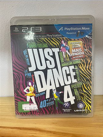 Just Dance 4 Ps3 Mídia Física Semi Novo