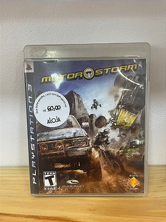 MotorStorm Ps3 Mídia Física Semi Novo