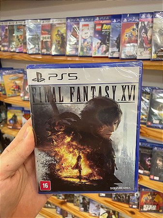 Final Fantasy XVI Ps5 Mídia Física Novo Lacrado