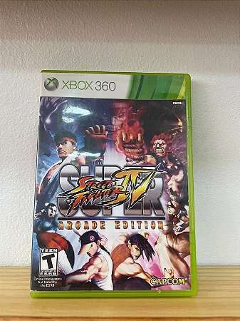 Super Street Fighter 4 Xbox 360 Mídia Física Semi Novo