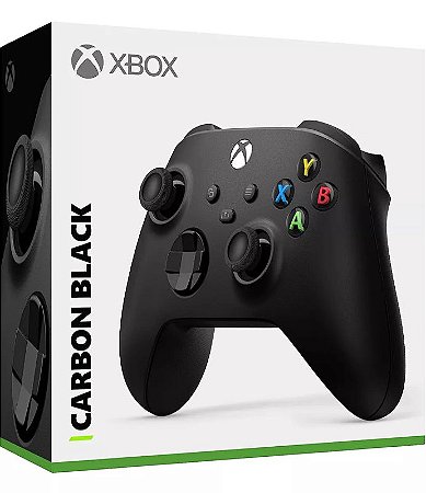 Controle Microsoft Xbox Wireless Series X|S Carbon Black