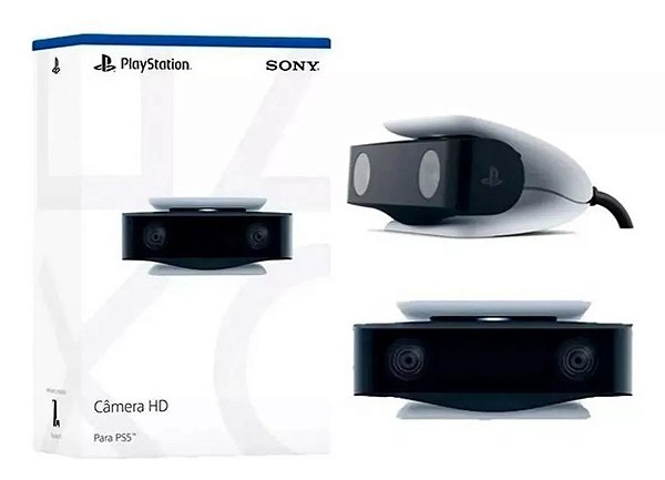 Câmera Hd Para Playstation 5 Ps5 Full Hd 1080p Câmera Dupla