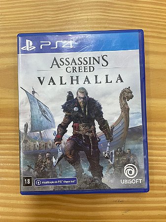 Assassins's Creed Valhalla Ps4 Mídia Física Semi Novo