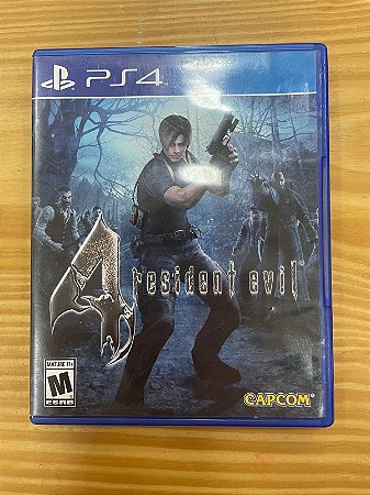 Resident Evil 4 Ps4 Mídia Física Semi Novo
