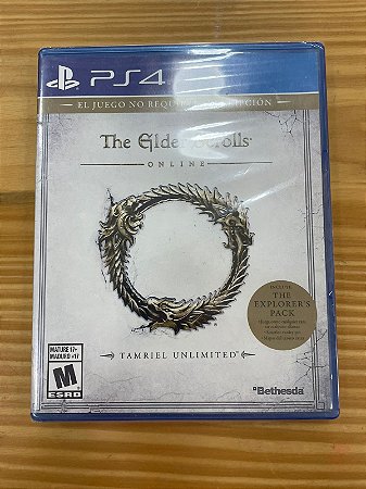The Elder Scrolls Online Ps4 Mídia Física Novo Lacrado