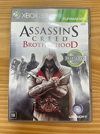 Assassin's Creed Brotherhood Xbox 360 Mídia Física Semi Novo