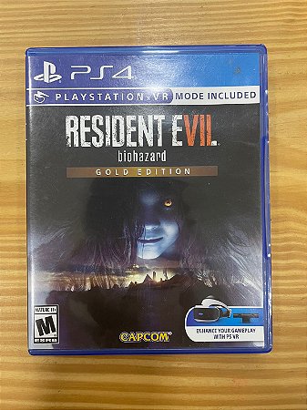 Resident Evil 7 Gold Edition Ps4 Mídia Física Semi Novo
