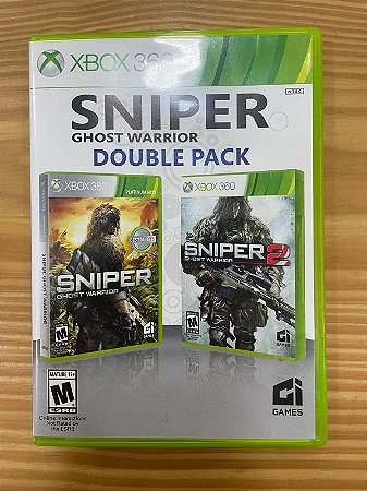 Sniper Ghost Warrior Double Pack Xbox 360 Física Semi Novo