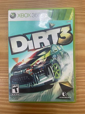 Dirt 3 Xbox 360 Mídia Física Semi Novo