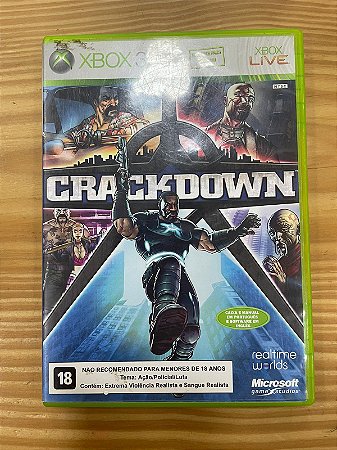 Crackdown Xbox 360 Mídia Física Semi Novo