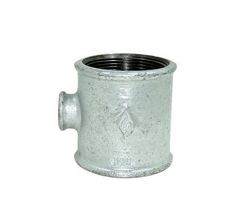 TE DE REDUÇÃO GALV. 1" X 3/4   25MM X 20MM - SEG