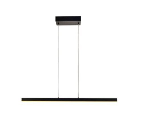 LED PENDENTE - HASTE RECTA 1MT -4000K - PRETO FOSCO - AVANT