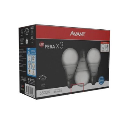 LAMPADA LED 15W BIVOLT (PACK3 - 3 LAMPADAS) - AVANT