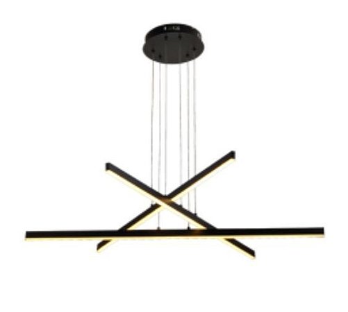 LED PENDENTE - HASTE TRIO 1MT -2700K - PRETO FOSCO - AVANT