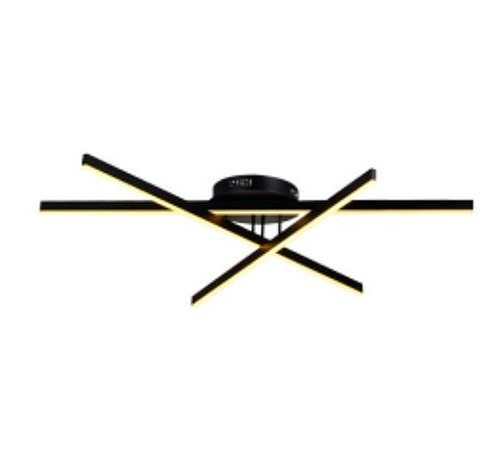 LED PLAFON - HASTE TRIO 1MT -2700K - PRETO FOSCO - AVANT