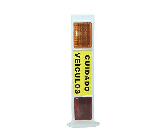 SINALIZADOR VEICULAR SONORO COM FOTO CELULA - 278MM - BIVOLT BRANCO - AP