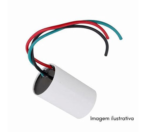 CAPACITOR PARTIDA 3UF+7UF/250V 3 FIOS - AP