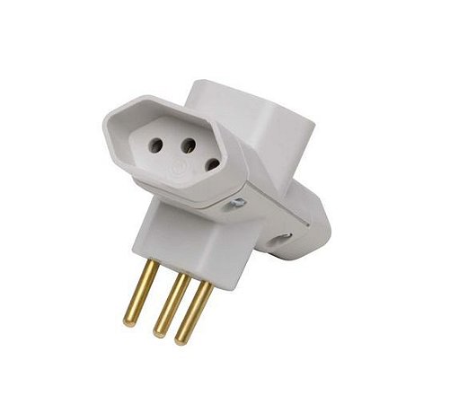 TE 220V - 3 SAIDAS 3P BRANCO - MEC