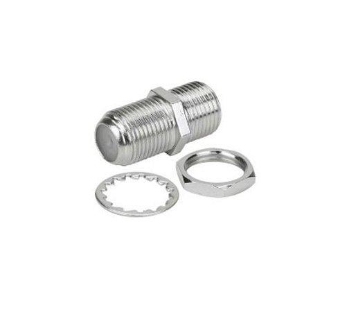 EMENDA F FEMEA C/ PORCA (COAXIAL) - IMPORTADO - UNIS