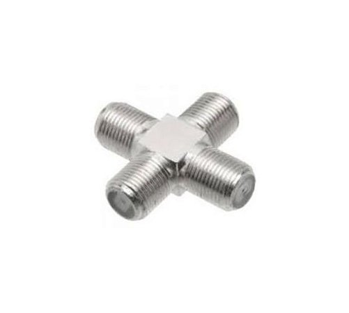 EMENDA "T" 4 SAIDAS (COAXIAL) - IMPORTADO - UNIS