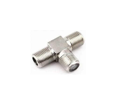 EMENDA "T" 3 SAIDAS (COAXIAL) - IMPORTADO - UNIS