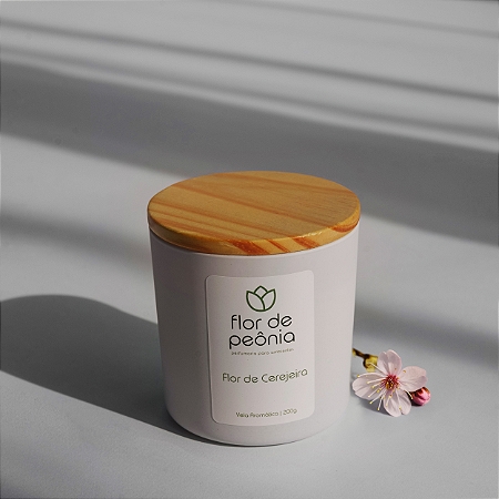 Vela Aromática Flor de Cerejeira - 200g