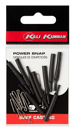 Snap para Pesca / Grampo Power 6 com 10 Unid.