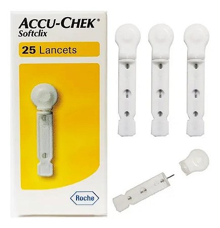 Lancetas Accu-Chek Softclix 25 unidades | Roche
