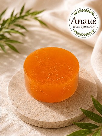 Sabonete Artesanal de Cajueiro com Bucha Vegetal