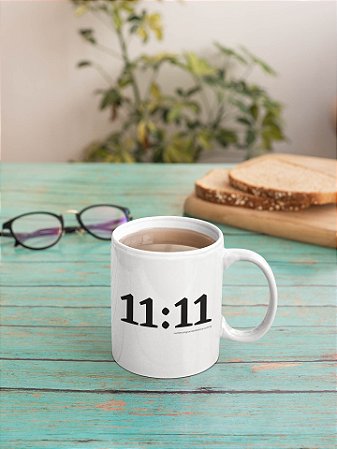 Caneca "11:11" - Numerologia Cabalística