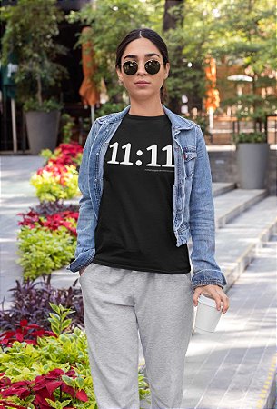 Camiseta "11:11" - Numerologia Cabalística