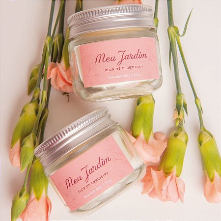 VELA AROMÁTICA FLOR DE CEREJEIRA 30 g