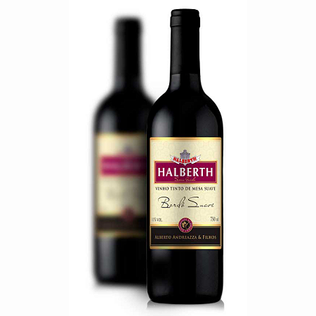 Vinho Tinto Halberth Bordô Suave 750ml