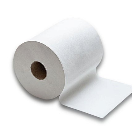 Papel Toalha Rolo Bobina Secar Mãos Banheiro Branco Europel