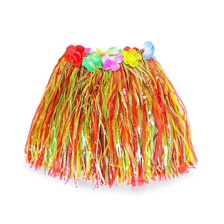 06 Saia Havaiana Havaí infantil Acessório Fantasia Carnaval