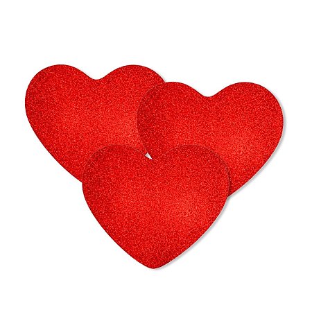 05 Enfeite Coração Dia das Mães/Namorados Mural Painel 20cm