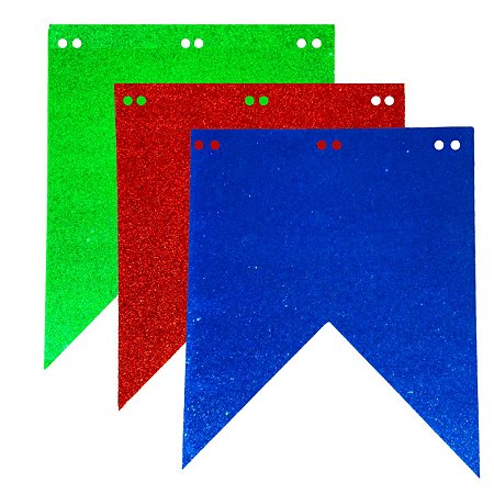 01 Bandeira Enfeite Decoração Festa Junina Mural Painel 40cm