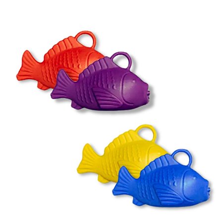 Kit 30un Peixe Peixinho Plástico Festa Junina Pescaria Areia