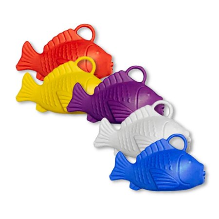 Kit 20un Peixe Peixinho Plástico Festa Junina Pescaria Areia